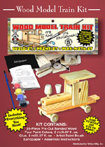 Wood Model Train Kit
